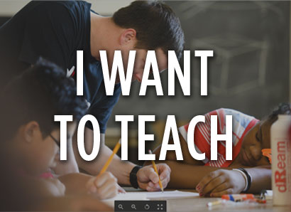 I want to teach